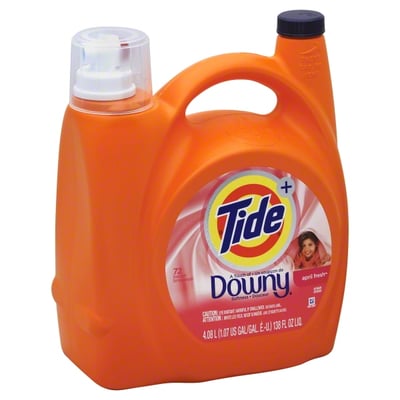 Tide With Touch Of Downy April Fresh Scent Liquid Laundry
