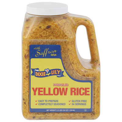 Dixie Lily - Dixie Lily Parboiled Yellow Rice 3.5 Pounds (3.50