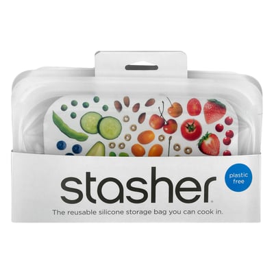 Stasher's reusable storage bag help me save money and plastic