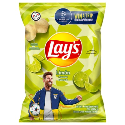 Lay's Limón Flavored Potato Chips - 7.75oz