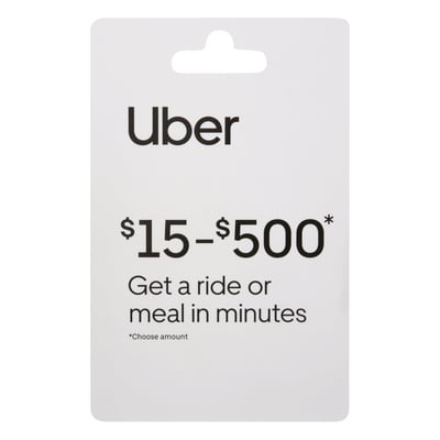 Gift Card da Uber