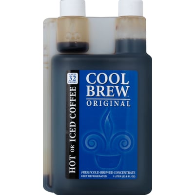  CoolBrew Original 6 Pack - 16 DRINKS PER BOTTLE - Fresh Cold  Brew Liquid Concentrate - For Iced or Hot Coffee, Unsweetened, No  Preservatives : Grocery & Gourmet Food