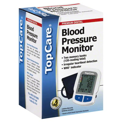 TopCare - TopCare Blood Pressure Wrist Monitor, Premium Digital, Shop