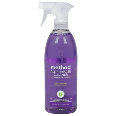 Method All-Purpose Cleaner, Pink Grapefruit, Plant-Based and Biodegradable  Formula Perfect for Most Counters, Tiles, Stone, and More, 28 oz spray