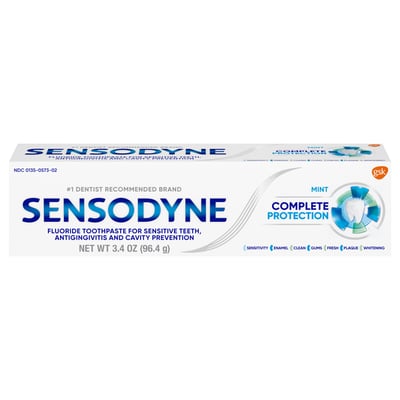 Sensodyne - Sensodyne, Toothpaste, Complete Protection, Mint (3.4 oz) |  Shop | Weis Markets