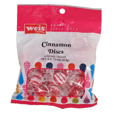 Weis Quality - Weis Quality Peg Candy Cinnamon Discs (7.5 ounces