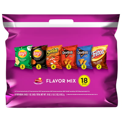 Frito Lay - Frito Lay, Snacks, Flavor Mix, Variety Packs (18 count), Shop