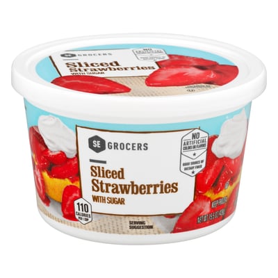 Calories in Sliced Strawberries Lite, Frozen from Price Chopper