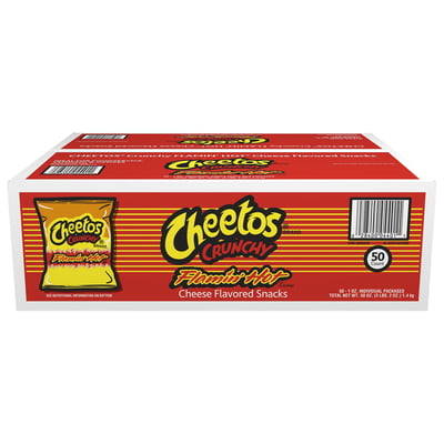 Save on Cheetos Crunchy Cheese Flavored Snacks Flamin' Hot Order Online  Delivery