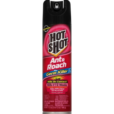 Hot Shot - Hot Shot, Ant & Roach, Plus Germ Killer, Fresh Floral