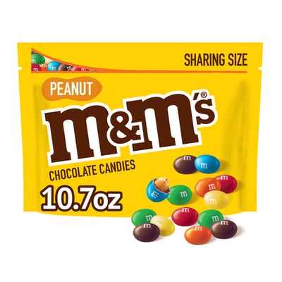 M&M's Chocolate Candies Peanut Fun Size (10.57 oz)
