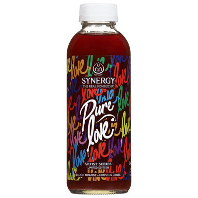 Gt's - GT's Unity Cherry Coconut Lemongrass Raw Kombucha 16 Ounces