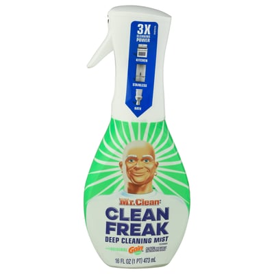 Mr. Clean - Mr. Clean, Deep Cleaning Mist, with Original Gain Scent, Clean  Freak (16 fl oz), Shop