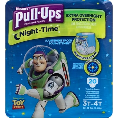 Huggies - Pull Ups Training Pants, for Boys, Size 3T-4T (32-40 lbs), Disney  Toy Story (20 count)