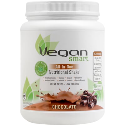 Vegan Smart - Vegan Smart All-In-One Chocolate Nutritional Shake