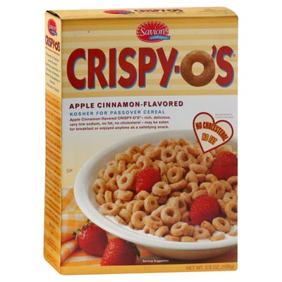Savion - Crispy-O's Apple Cinnamon Cerel 0.34 Ounces (5.50 ounces