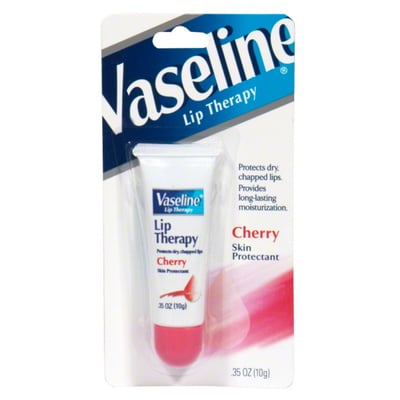 Vaseline - Vaseline Lip Therapy, Skin Protectant, Cherry (0.35 oz