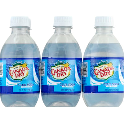 Canada Dry - Canada Dry Natural Club Soda 6 Pack (10 ounces) | Winn-Dixie  delivery - available in as little as two hours