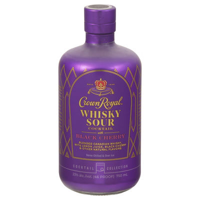 Crown Royal - Crown Royal Whisky Sour Black Cherry Cocktail 750 mL