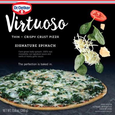 hersenen Middellandse Zee Wrak Dr Oetker - Dr Oetker, Virtuoso - Pizza, Signature Spinach, Thin Crust  (13.8 oz) | Shop | Weis Markets