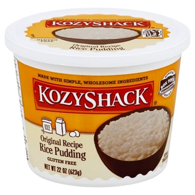 Identificere Fundament Blandet Kozy Shack - Kozy Shack, Rice Pudding, Original Recipe (22 ounces) | |  Lucky Supermarkets