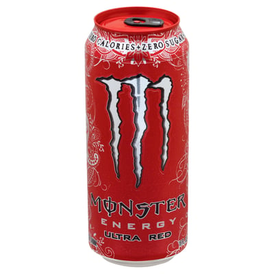 Monster Monster Energy Energy Drink Ultra Red 16 Oz Shop Weis Markets