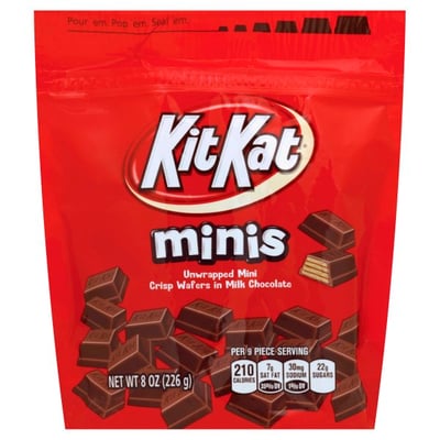 Kit Kat - Kit Kat Crisp Wafers, in Milk Chocolate, Mini (8 oz), Shop