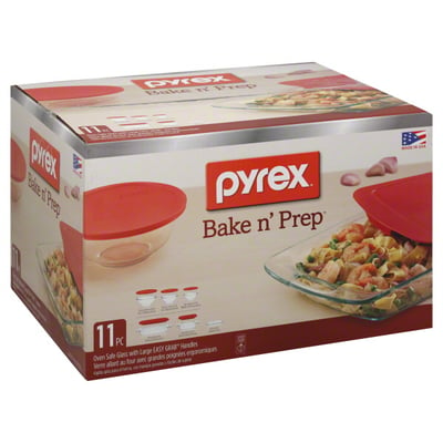 Pyrex - Pyrex, Bake n' Prep - Bakeware, Glass, 11 pc (11 count