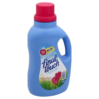 Final Touch - Final Touch Fabric Softener, Original, Spring Fresh (64 ...