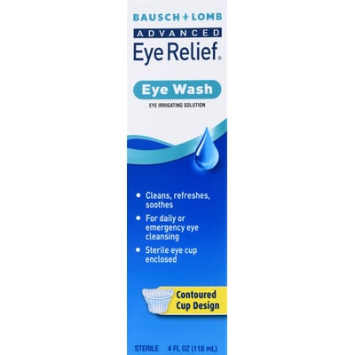 Bausch + Lomb - Bausch + Lomb Advanced Eye Wash 4 Ounces (4 ounces