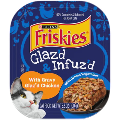 PURINA - Friskies Glaz'd & Infuz'd With Gravy Glaz'd Chicken W