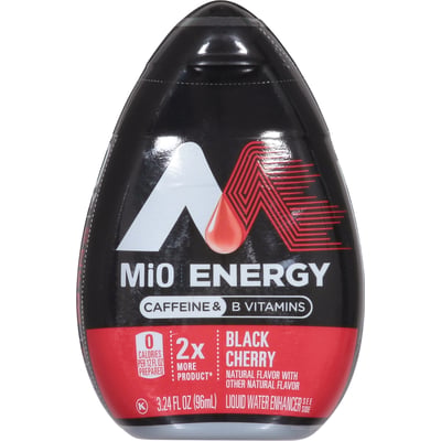 mio mio mio Energy Black Cherry Flavored with other natural flavor Liquid