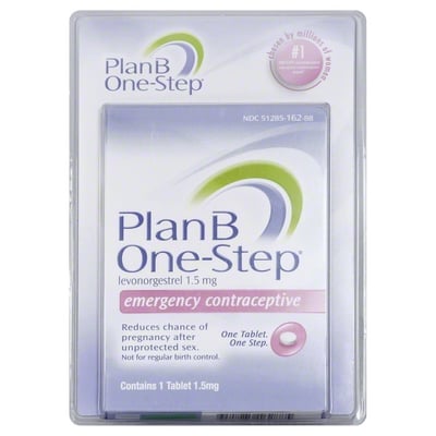Plan B One-Step Emergency Contraceptive, 1.5 Mg 1 India