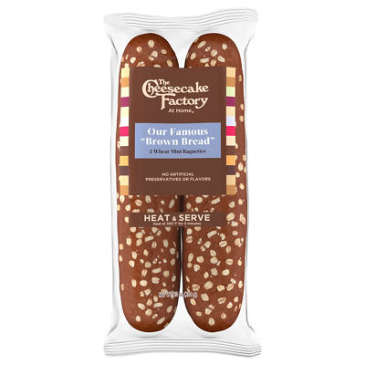 Cheesecake Factory - Cheesecake Factory Wheat Mini Baguettes Brown