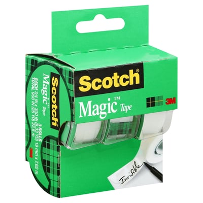 Scotch Magic Tape Matte Finish 1/2 Inch x 800 Inch - Each - Randalls