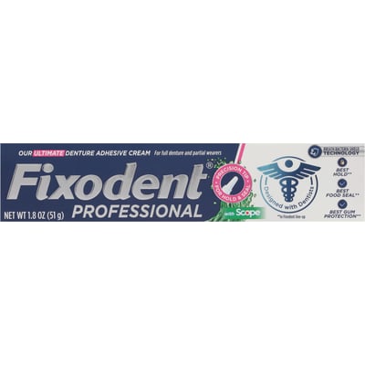 Professional Denture Adhesive with Scope