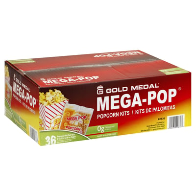 Gold Medal Mega Pop Popcorn Kit (8 oz., 24 Ct.)