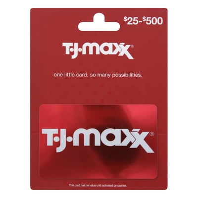 T.J. MAXX USA MARSHALLS HOME GOODS HAPPY BIRTHDAY FOIL COLLECTIBLE GIFT  CARD