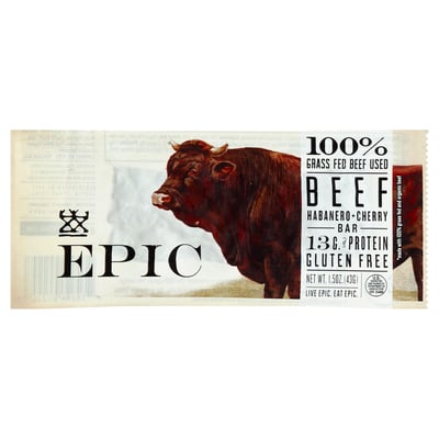 Epic - Epic, Bar, Beef, Habanero + Cherry (1.5 oz), Shop