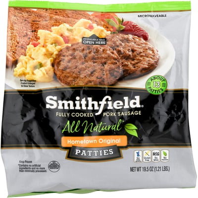 smith500 ホッツィトッツィ①オリジナル　2フッカー Smithfield - Smithfield, Pork Sausage Patties, Hometown Original