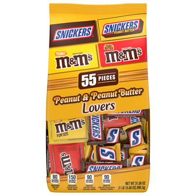 Save on M&M's Peanut Milk Chocolate Bar with Minis & Peanuts Order