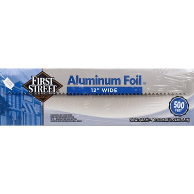 Pre-Cut Aluminum Foil Sheets, Foil Pop Up Sheets, 12x12 Inches, Box of 500  Sheets (1)