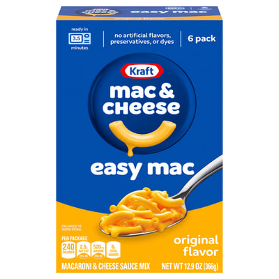 Kraft Macaroni & Cheese Dinner, Original Flavor, Value Size - 14.5 oz