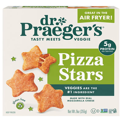 Dr Praegers - Dr. Preager's Pizza Stars Littles 9 Ounces (9 count