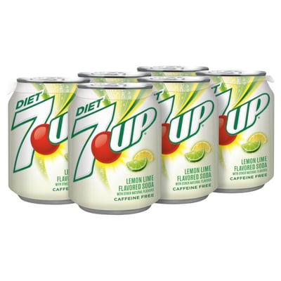 Save on 7UP Lemon Lime Soda Caffeine Free - 6 pk Order Online Delivery