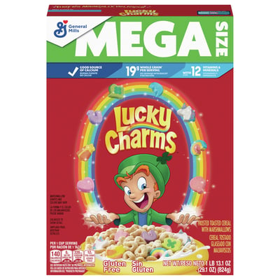 Lucky Charms Honey Clovers Cereal, 309g/10.9 oz, Box : : Grocery &  Gourmet Food