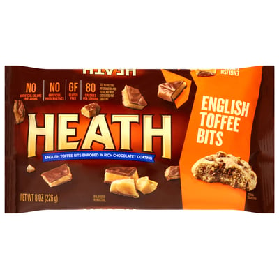 Heath - Heath Milk Chocolate Toffee Bits 8 Ounces (8 ounces