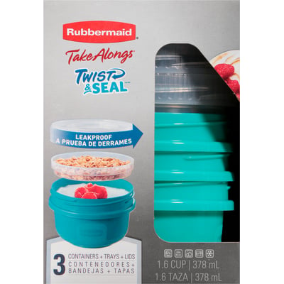 Rubbermaid - Rubbermaid, Take Alongs - Containers & Lids (3 count