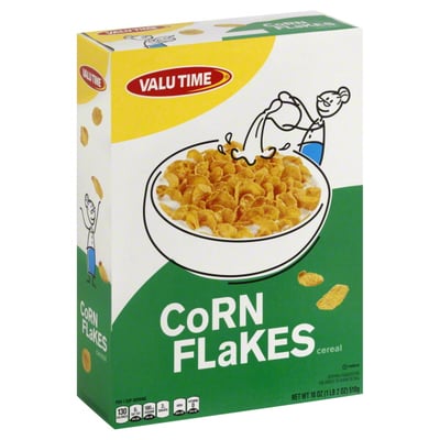 Great Value Toasted Corn Flakes Breakfast Cereal, 18 oz 