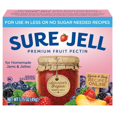 Sure-Jell - Sure-Jell, Fruit Pectin, Premium (1.75 oz) | Shop | Weis Markets